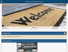 Tablet Screenshot of lubavitchbc.com